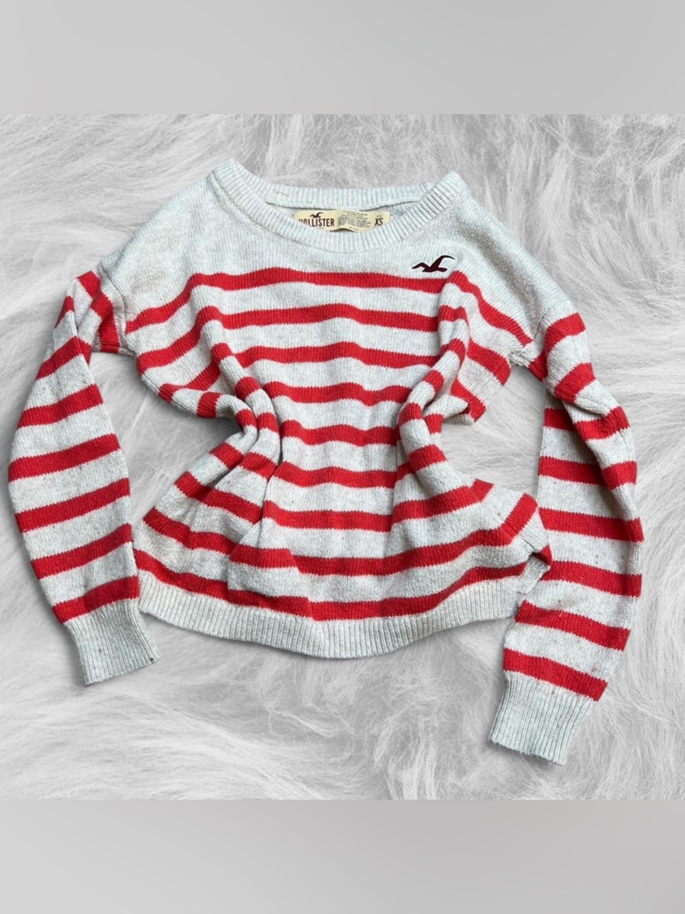 🐾 Y2K hollister knit sweater with half sleeves🐾
